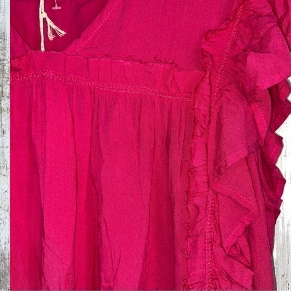 NWT Jodifl Pink Magenta Dress With Pockets - Picture 3 of 5